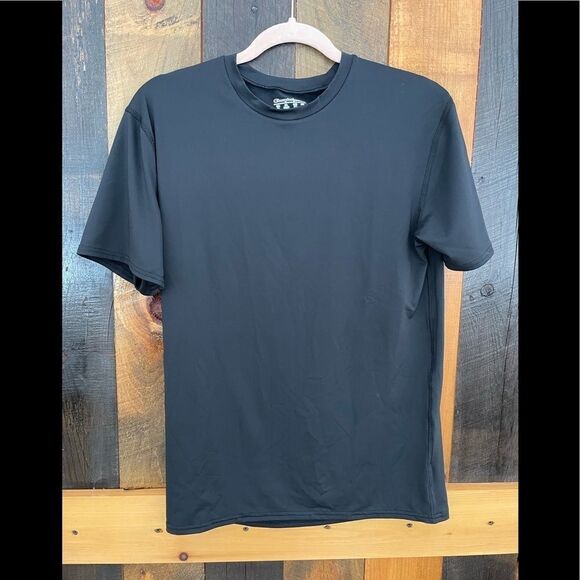 𝅺Champion crew neck black workout shirt, size XL - Picture 1 of 3
